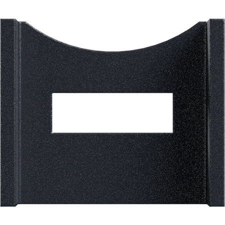 Ekena Millwork Barnfold Fixed Hanger Stop, Dark Gray GB6007MSDG